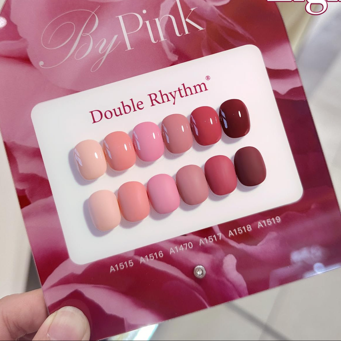 6 Pcs 15 ML Gel Polish Set Same Color Same Bottle Soak Off Gel Polish Kit Nail Art Manicure Salon DIY at Home for Women (Burgundy Red Nude Pink Purple Beige-T6-3)